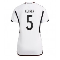 Nemecko Thilo Kehrer #5 Domáci Ženy futbalový dres MS 2022 Krátky Rukáv